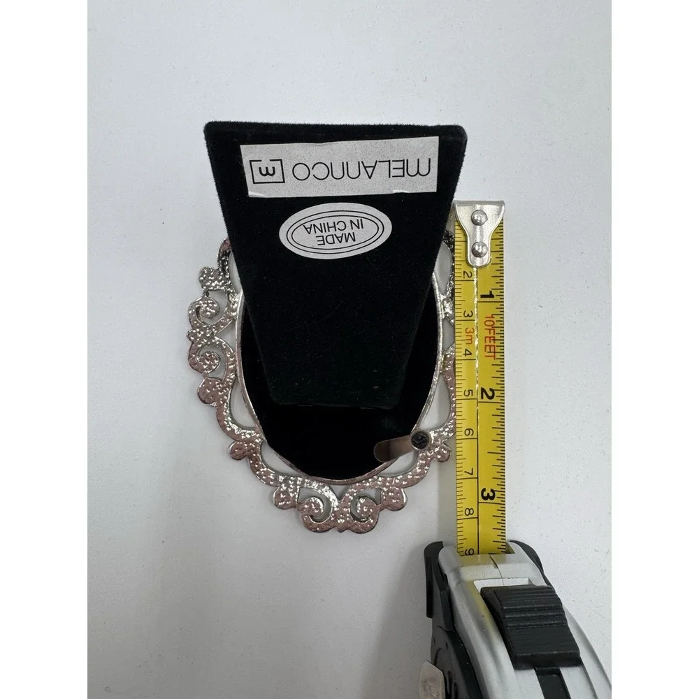 Melannco Ornate Silver Tone Picture Frames Lot 6 Baroque Victorian Scrollwork